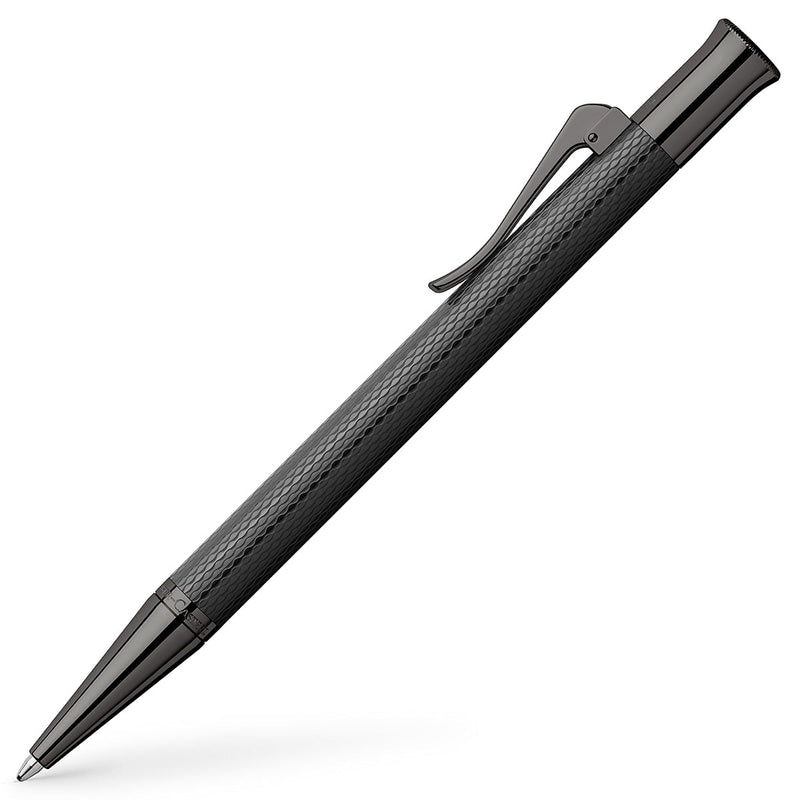 Graf von Faber - Castell Kugelschreiber, Guilloche Black Edition, schwarz - 1