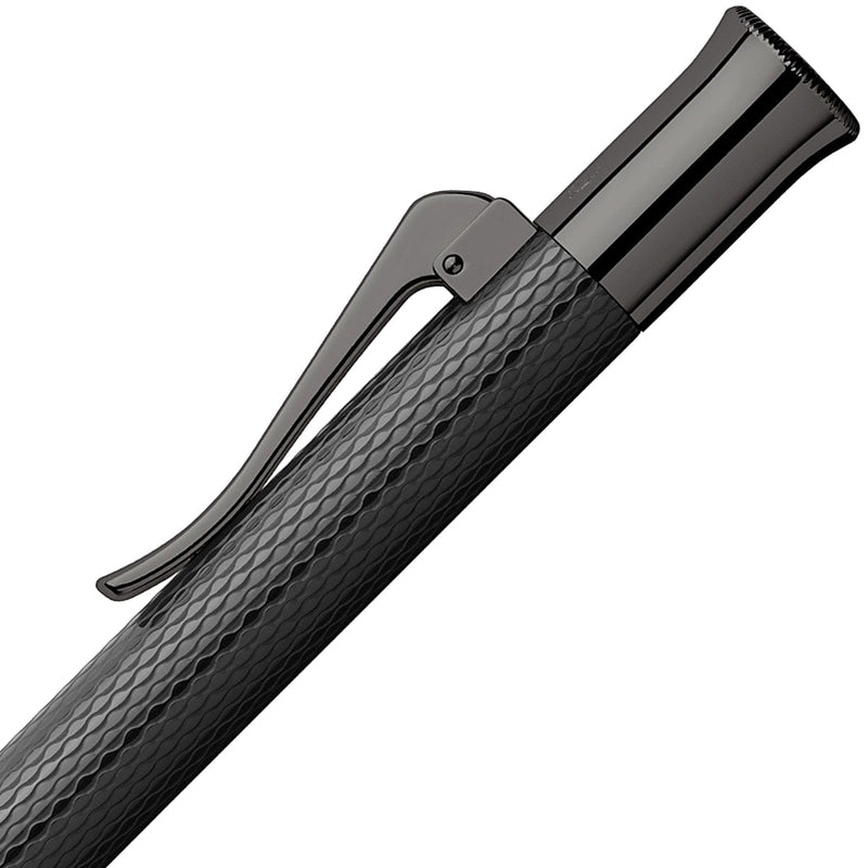 Graf von Faber - Castell Kugelschreiber, Guilloche Black Edition, schwarz - 3