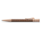 Graf von Faber-Castell Kugelschreiber Classic Snake Wood Rose Gold, 18Kt, braun