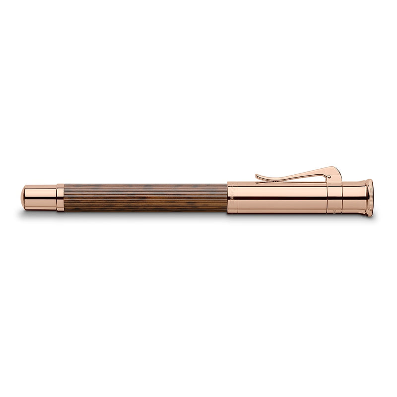 Graf von Faber-Castell Füller Classic Snake Wood Rose Gold, 18Kt, braun