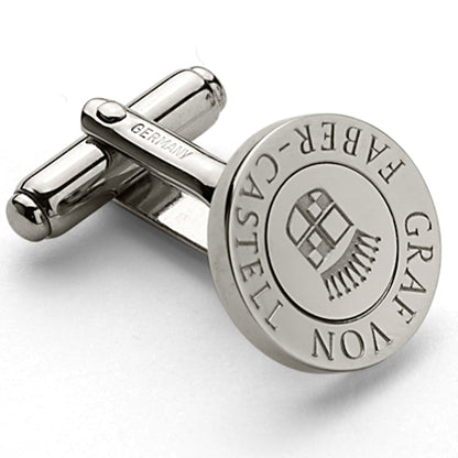 Graf von Faber-Castell, Cufflinks Set of 2, (platinum-plated)
