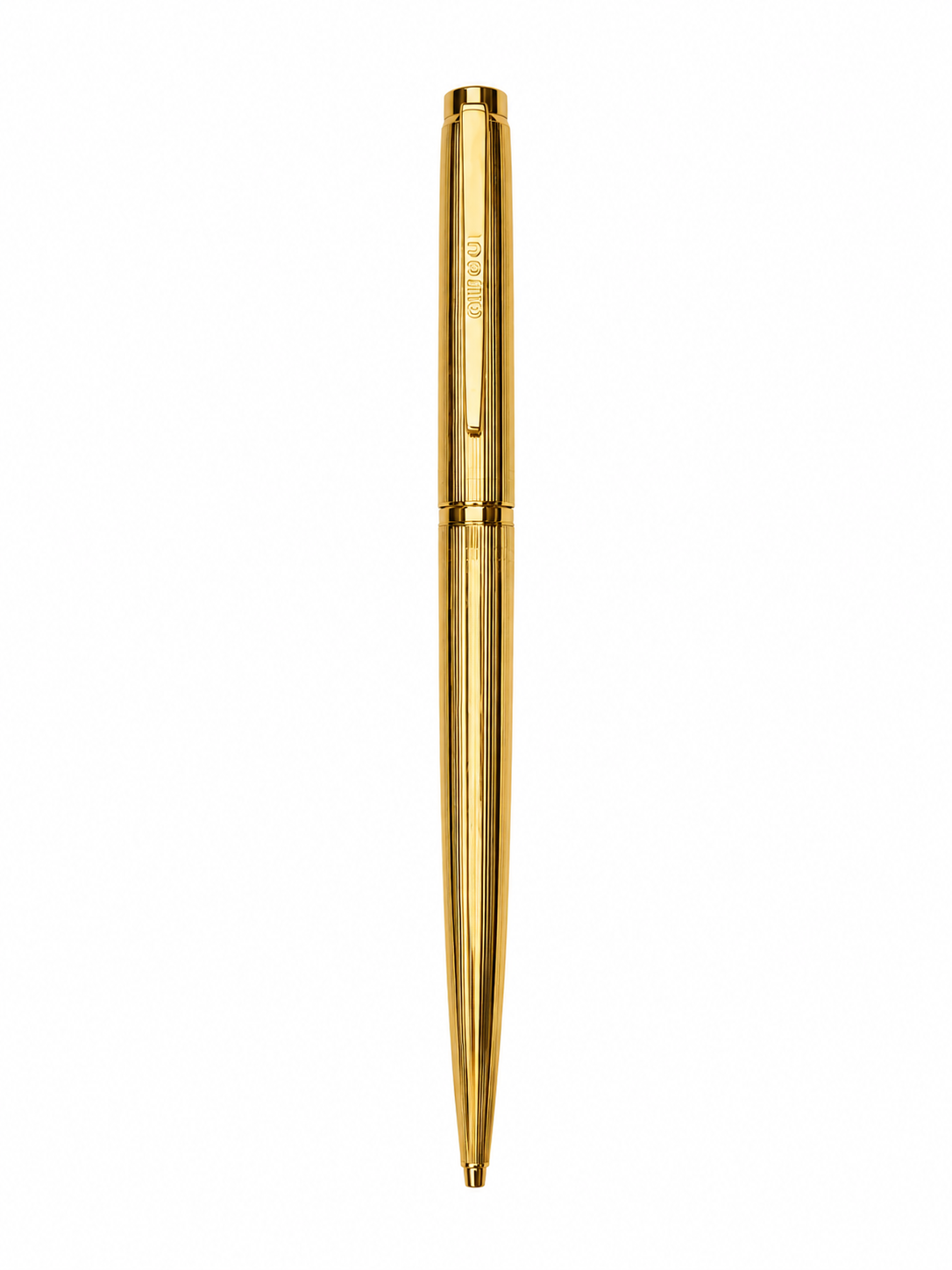 Gucci, Kugelschreiber mit Etui - Interlocking G, Gold