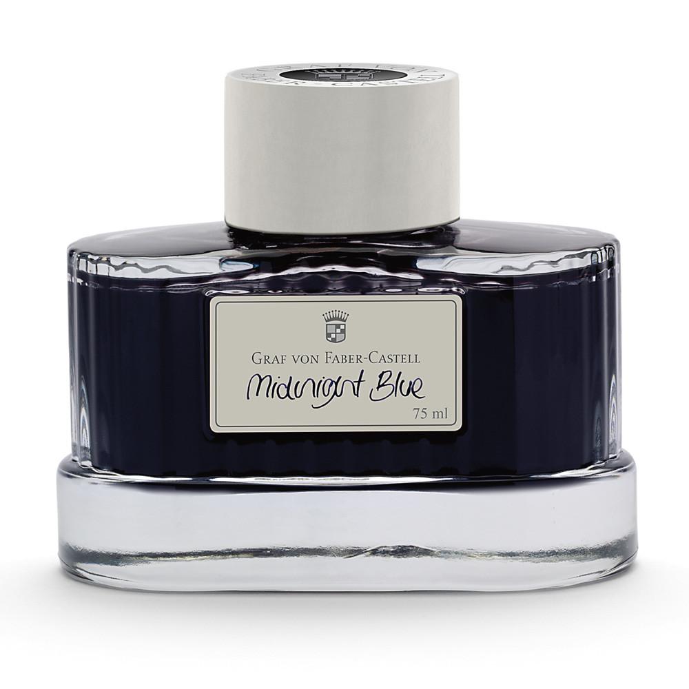 Graf von Faber-Castell, Tintenprobe, Midnight Blue, 5ml