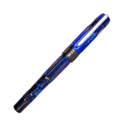 BENU Fountain Pen Talisman Silver, Hawk's Eye