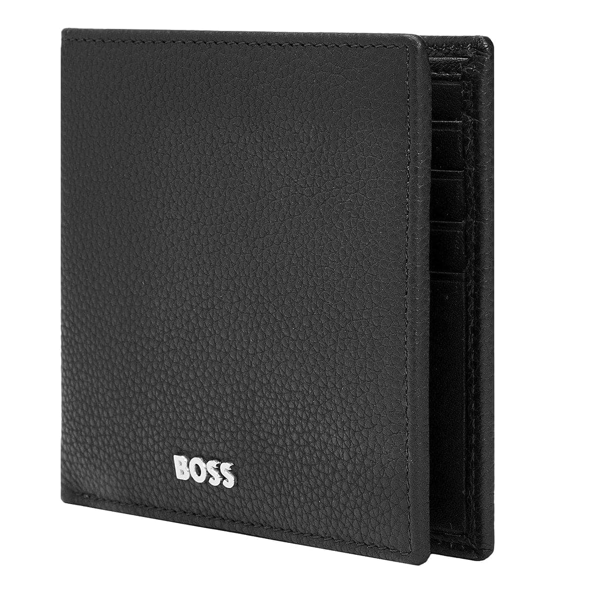 HUGO BOSS Brieftasche, Classic Grained, Black, 6