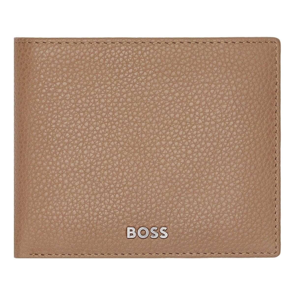 HUGO BOSS Brieftasche, Classic Grained, Camel, 6