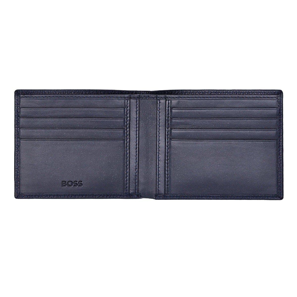HUGO BOSS Brieftasche, Classic Grained, Navy, 5