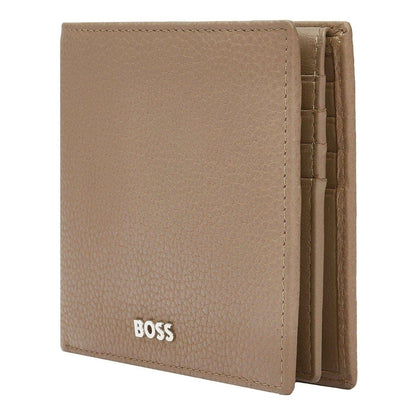 HUGO BOSS Brieftasche, Classic mit Klappe Grained, Camel, 5