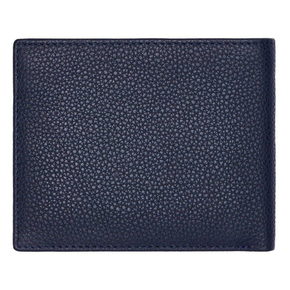HUGO BOSS Brieftasche, Classic mit Klappe Grained, Navy, 7
