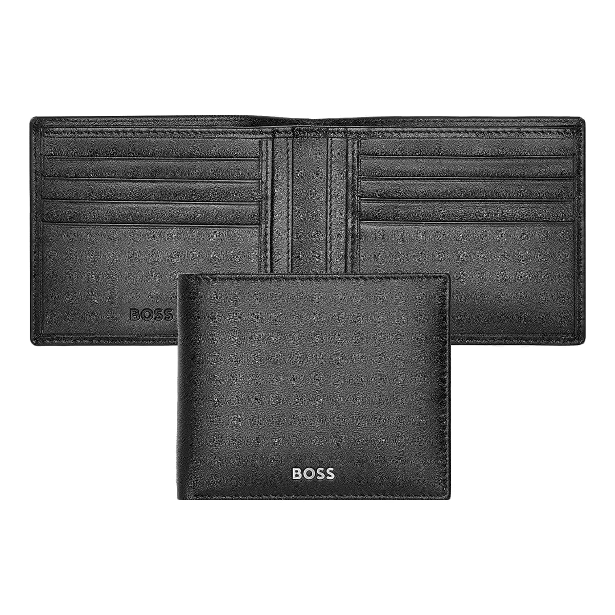 HUGO BOSS Brieftasche, Classic Smooth, Black, Gesamtansicht, 1