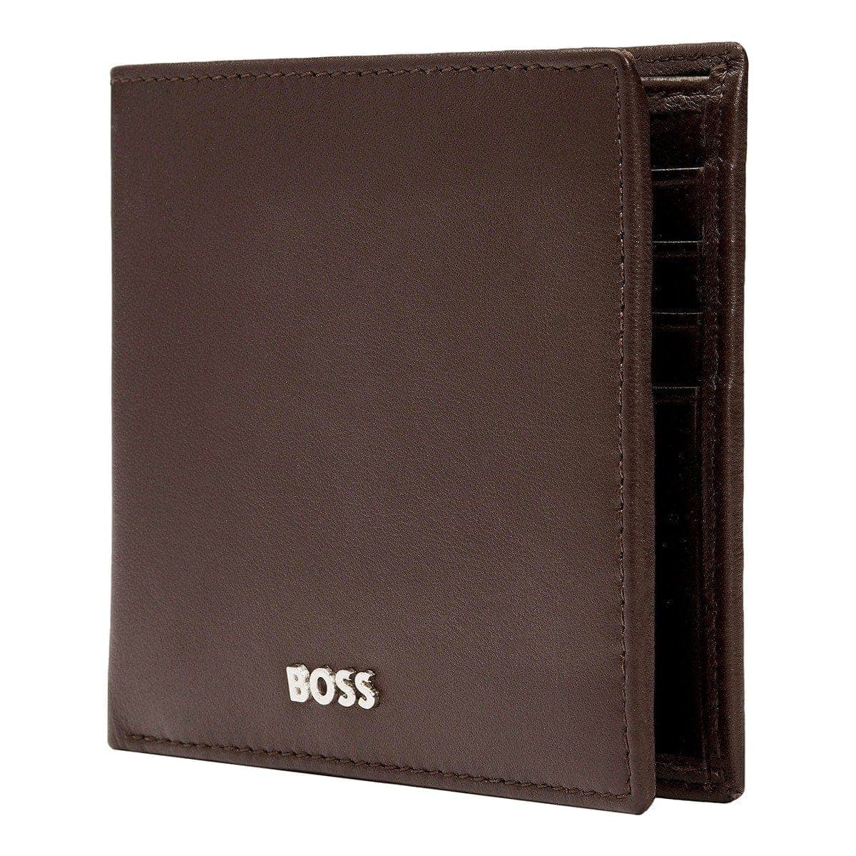 HUGO BOSS Brieftasche, Classic Smooth, Brown, 6
