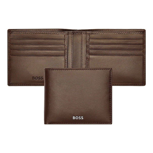 HUGO BOSS Wallet, Classic Smooth, Brown