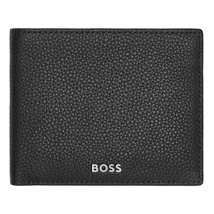 HUGO BOSS Brieftasche & Geldbörse, Classic Grained, Black, 4