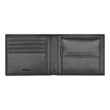 HUGO BOSS Brieftasche & Geldbörse, Classic Grained, Black, 5