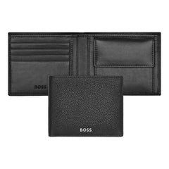 HUGO BOSS Brieftasche & Geldbörse, Classic Grained, Black