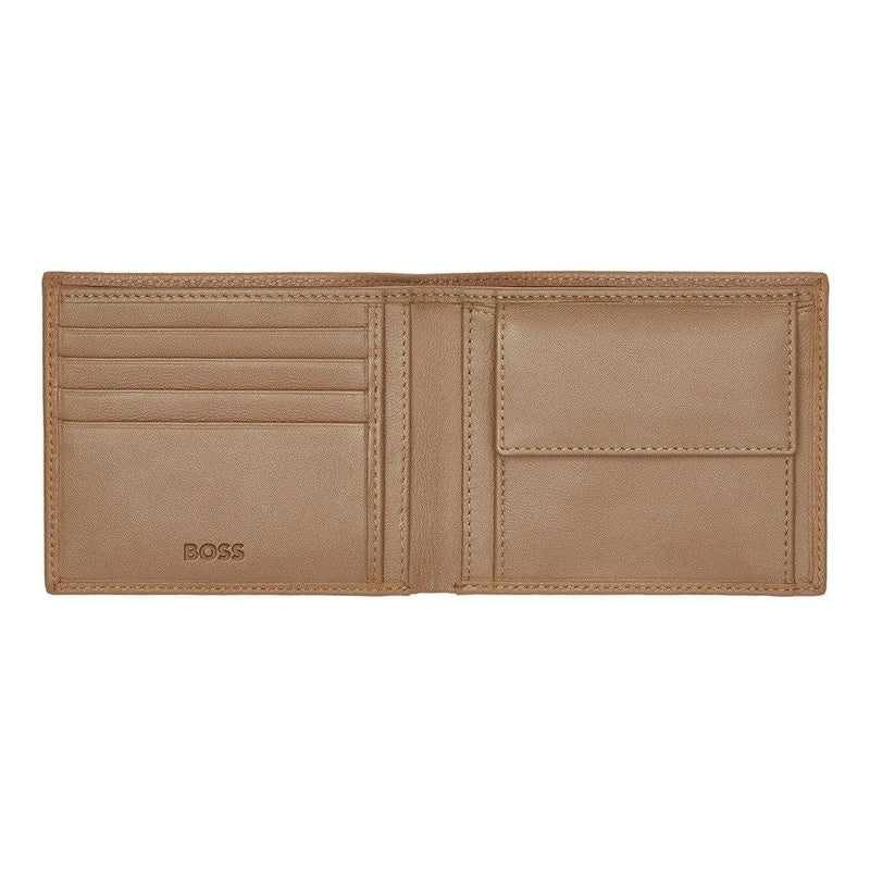 HUGO BOSS Brieftasche & Geldbörse, Classic Grained, Camel, 4