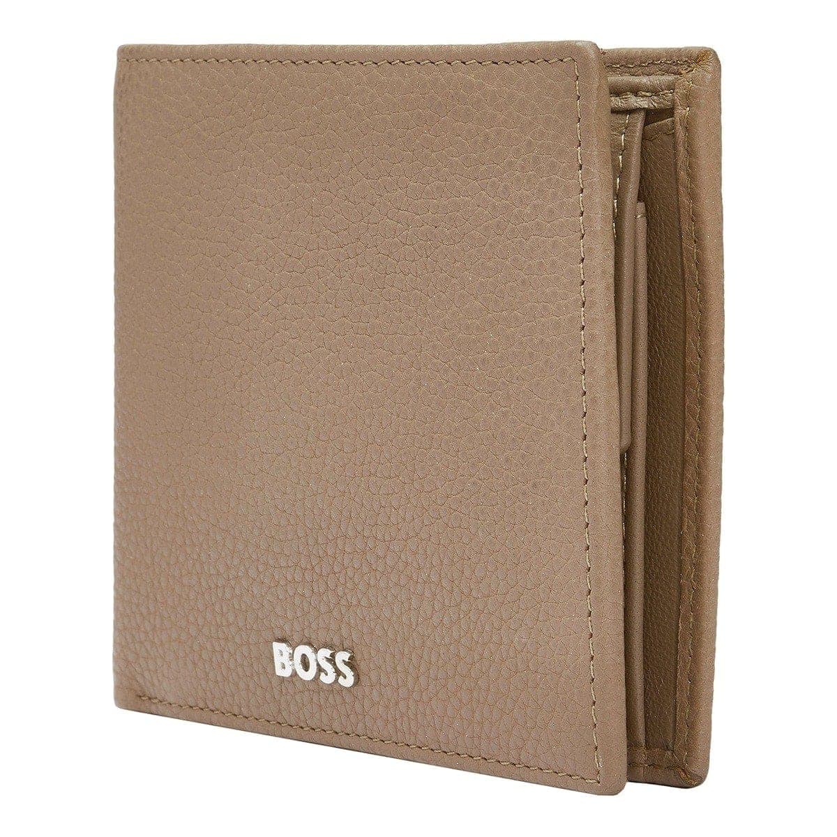 HUGO BOSS Brieftasche & Geldbörse, Classic Grained, Camel, 5