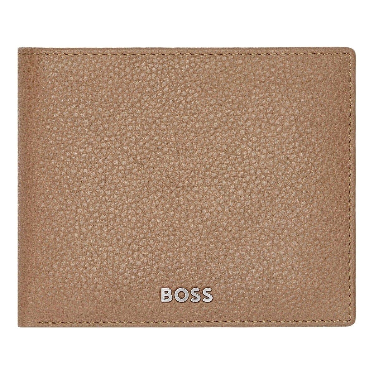 HUGO BOSS Brieftasche & Geldbörse, Classic Grained, Camel, 7