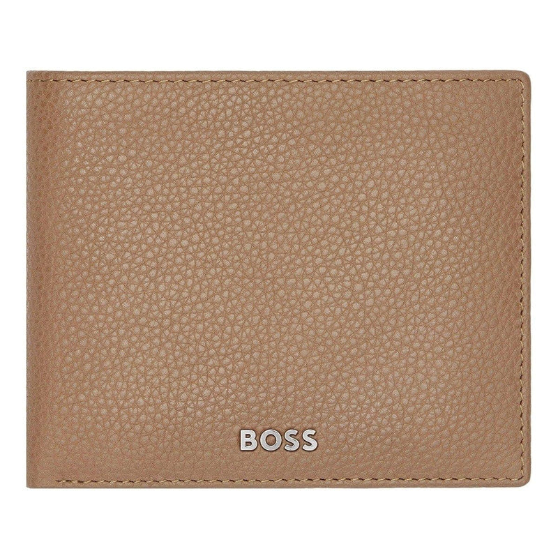 HUGO BOSS Brieftasche & Geldbörse, Classic Grained, Camel, 7