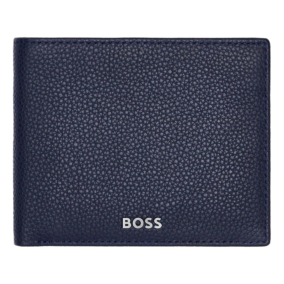 HUGO BOSS Brieftasche & Geldbörse, Classic Grained, Navy, 4