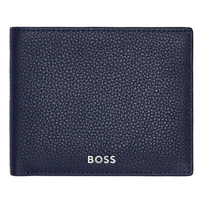 HUGO BOSS Brieftasche & Geldbörse, Classic Grained, Navy, 4