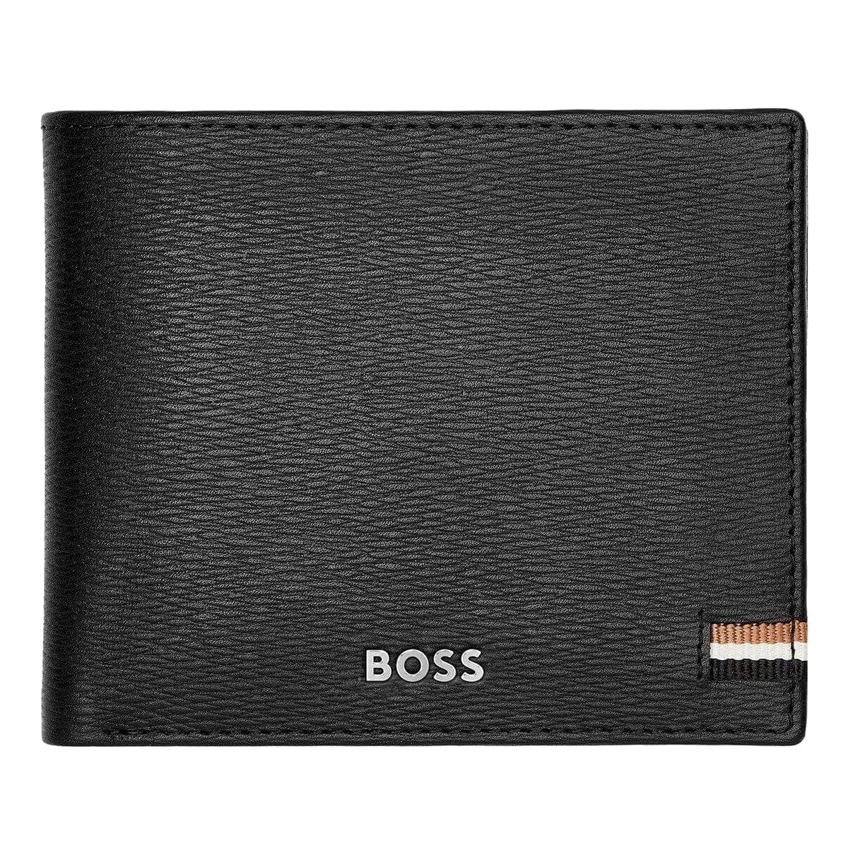 HUGO BOSS Brieftasche, Iconic mit Klappe Black, 4