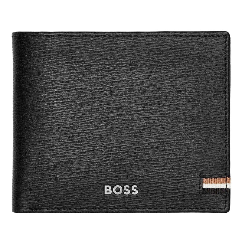 HUGO BOSS Brieftasche, Iconic mit Klappe Black, 4