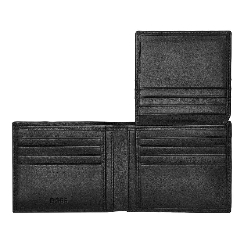 HUGO BOSS Brieftasche, Iconic mit Klappe Black, 5