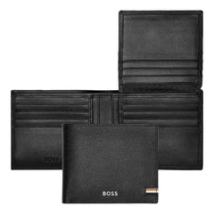 HUGO BOSS Brieftasche, Iconic mit Klappe Black
