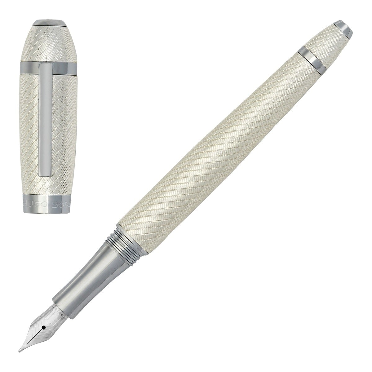 HUGO BOSS, Füller, Arc Futurist, Silver