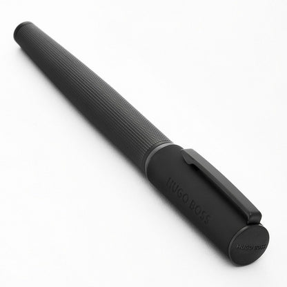 HUGO BOSS, Fountain Pen, Arche Iconic, Black