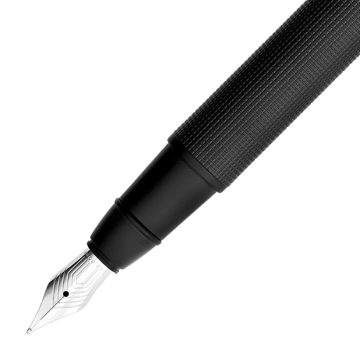 HUGO BOSS, Fountain Pen, Arche Iconic, Black