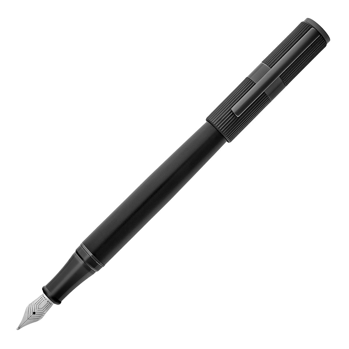 HUGO BOSS Füller Formation Linien, Linien, schwarz - 1