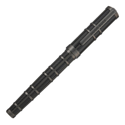 HUGO BOSS Füller Frame Grid, Black & Gun - 4