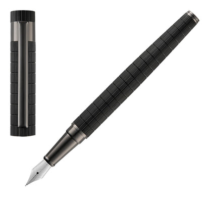HUGO BOSS Füller Loop Bauhaus, Black - 8
