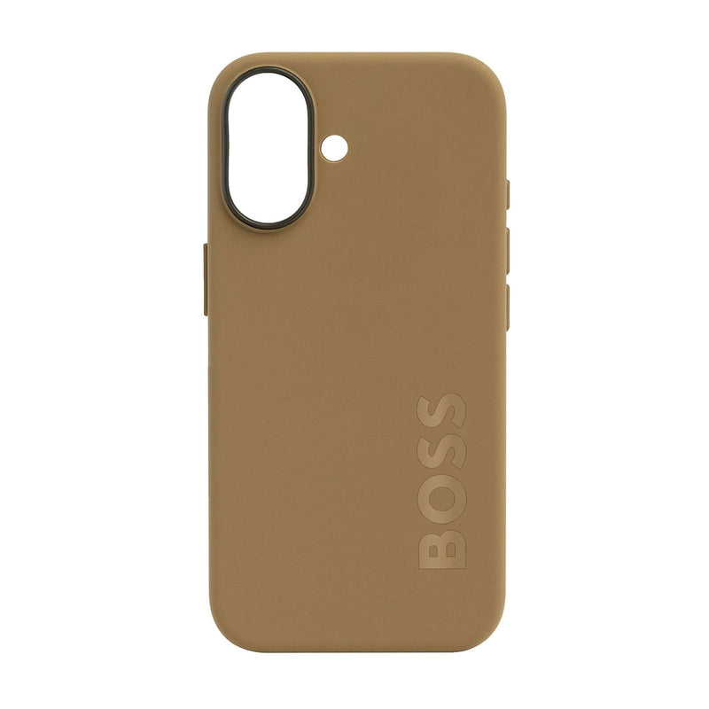 HUGO BOSS Handyhülle Edge iPhone 16, Camel