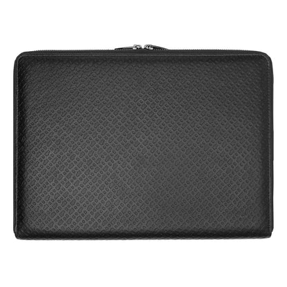 HUGO BOSS, Conference Folder, Monogram Zipped, Black