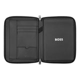 HUGO BOSS, Konferenzmappe, Monogram Zipped, Black