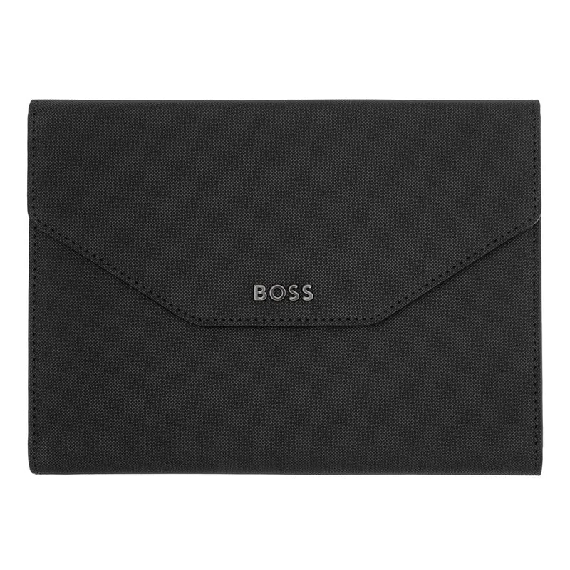 HUGO BOSS, Kugelschreiber + Schreibmappe, Rive