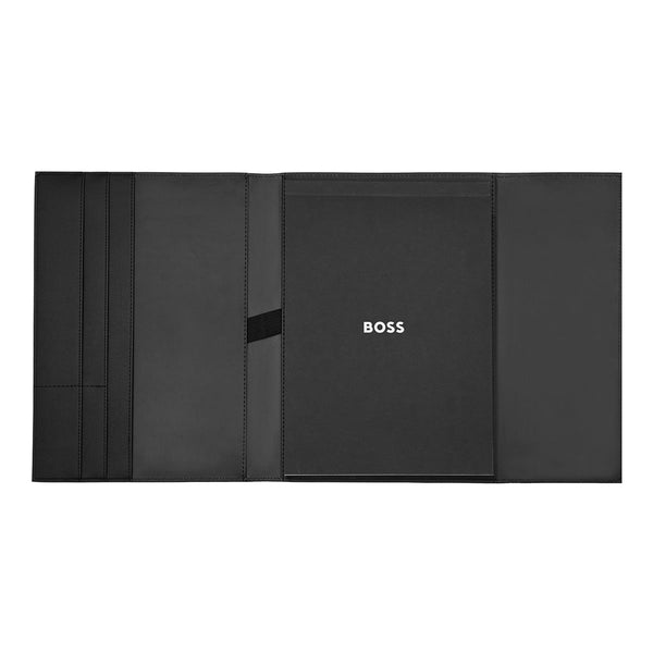 HUGO BOSS Konferenzordner Double B A4, Black & Gun - 5