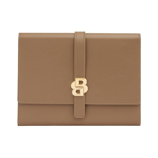 HUGO BOSS Konferenzordner Double B A5, Camel