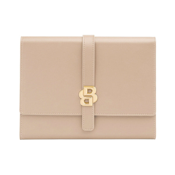 HUGO BOSS Konferenzordner Double B A5, Nude
