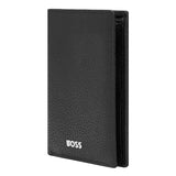 HUGO BOSS Kreditkartenetui, Classic Doppelhalter Grained, Black, 6