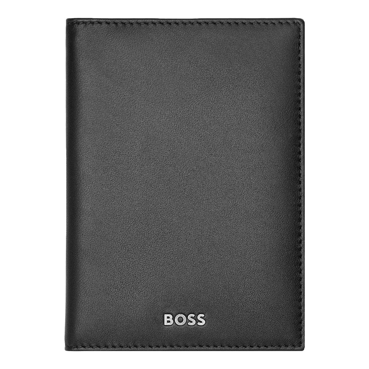 HUGO BOSS Kreditkartenetui, Classic Doppelhalter Smooth, Black, 6