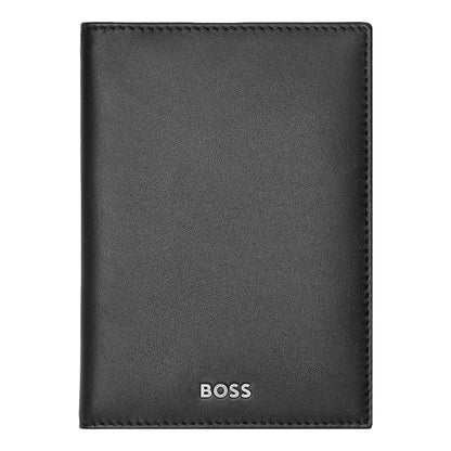 HUGO BOSS Kreditkartenetui, Classic Doppelhalter Smooth, Black, 6