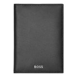 HUGO BOSS Kreditkartenetui, Classic Doppelhalter Smooth, Black, 6