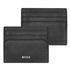 HUGO BOSS Kreditkartenetui, Classic Grained, Black