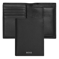 HUGO BOSS, Kreditkartenetui, Classic Grained, Black