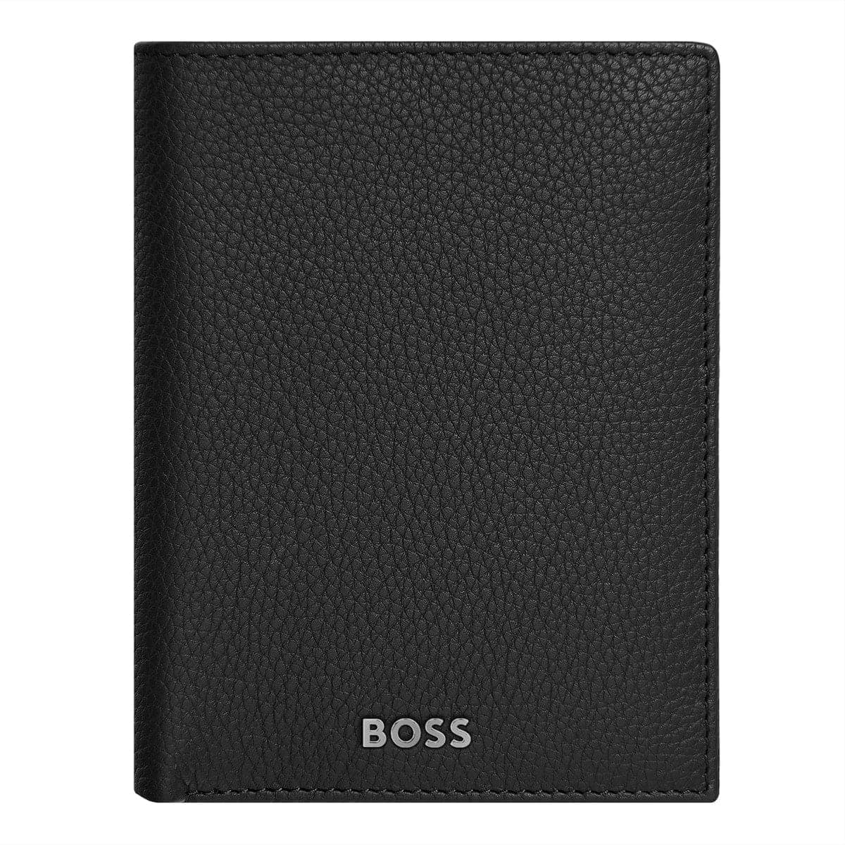 HUGO BOSS, Credit card holder, Classic Grained, Black