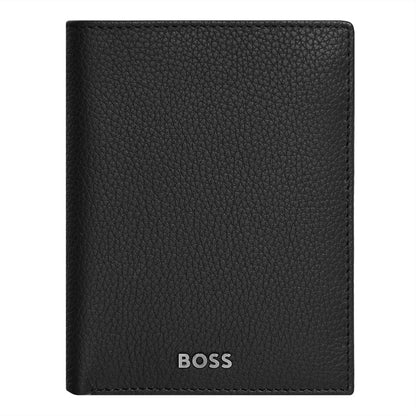 HUGO BOSS, Credit card holder, Classic Grained, Black